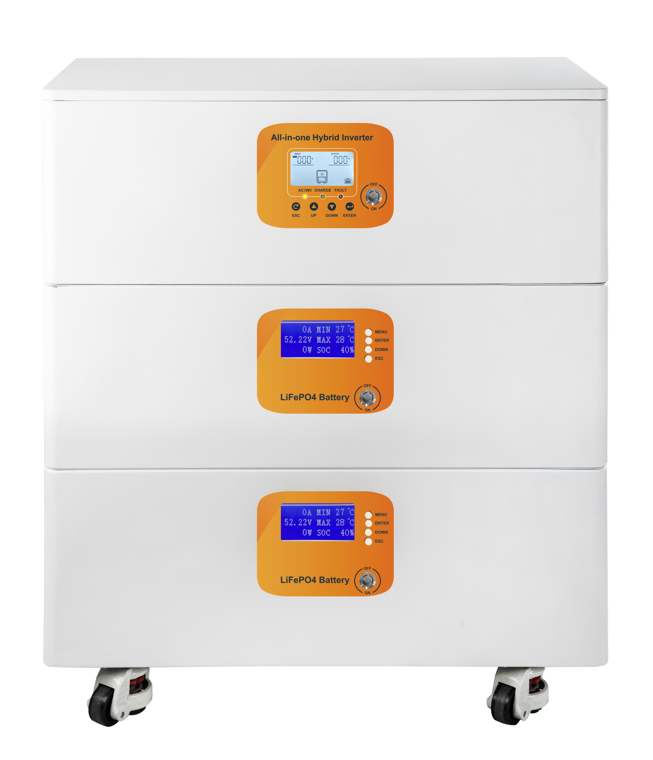 10kW 30kWh Modular Residential Energy Storage System All-in-One Solar Battery Solution Supplier