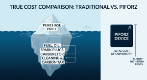 "Detailed view of portable power station featuring 11 output ports including AC, USB-A, Type-C PD 100W, and car outlet with 1.5-hour fast recharge infographic."