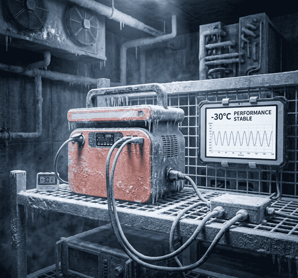 "Package content of Piforz 1200W power station including the main unit, AC power cord, car charging cable, MC4 to DC7909 solar cable, and user manual."