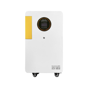 6kW 16kWh Movable All-in-One Home Battery Storage LiFePO4 with Hybrid Solar Inverter for Smart Residential Energy Backup
