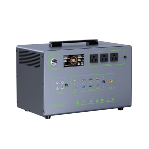 PF2000PM 2000W Portable Power Station 1386Wh LiFePO4 1.5 Hour Fast Charge MPPT Solar Generator for Camping & Emergency Backup