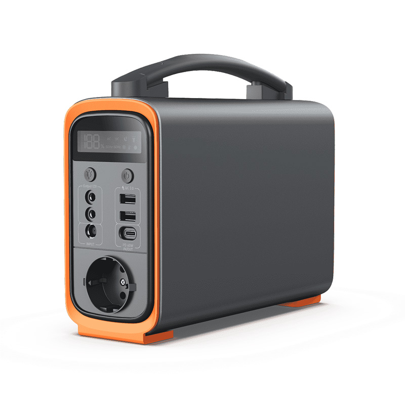 PF200 Portable Battery Pack Solar Powered Electric Generator 240Wh for Home and Camping Emergency